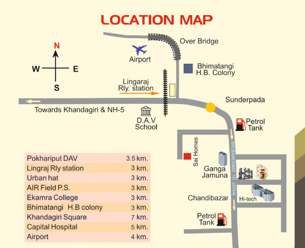 DK Krishna Residency Phase 2 location map