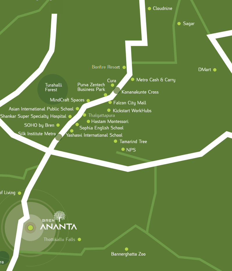 Bren Ananta Location Map