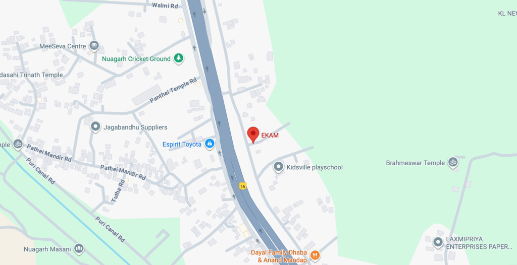 Ekam Evam Adwitiyam Location Map