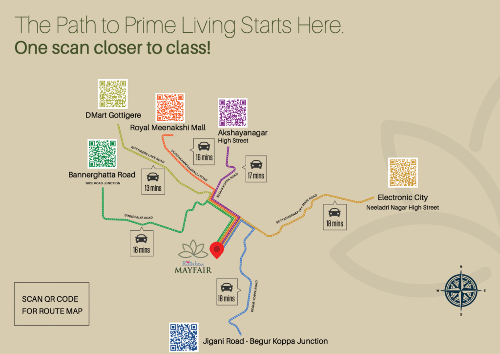 Rainbow Mayfair Location Map