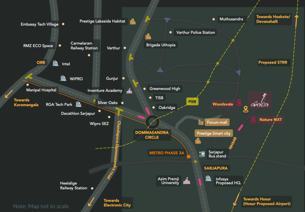 Tattvam Azalea Site Plan