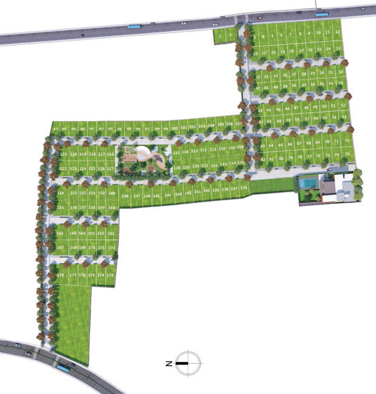 Urbanize Meadows Song Masterplan Layout